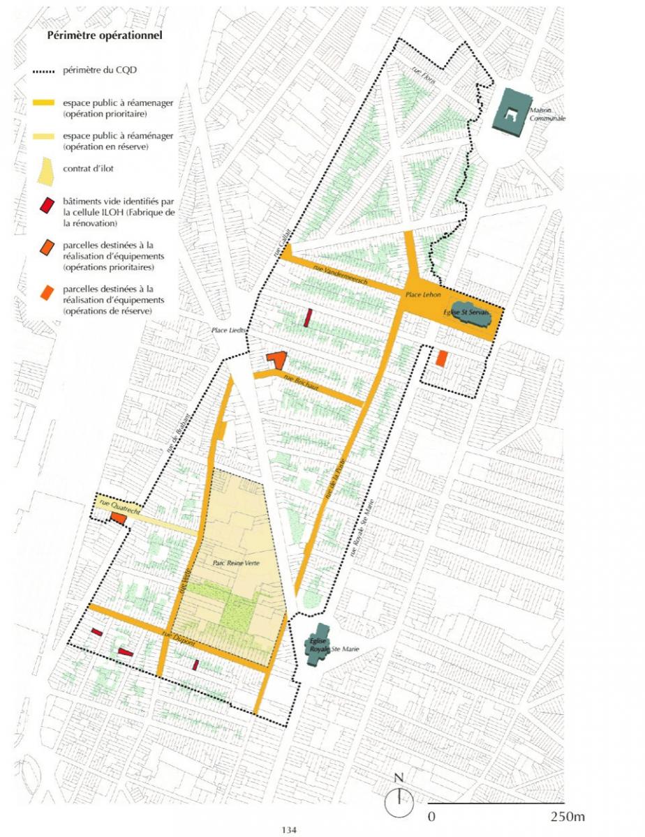 Périmètre du contrat de quartier durable