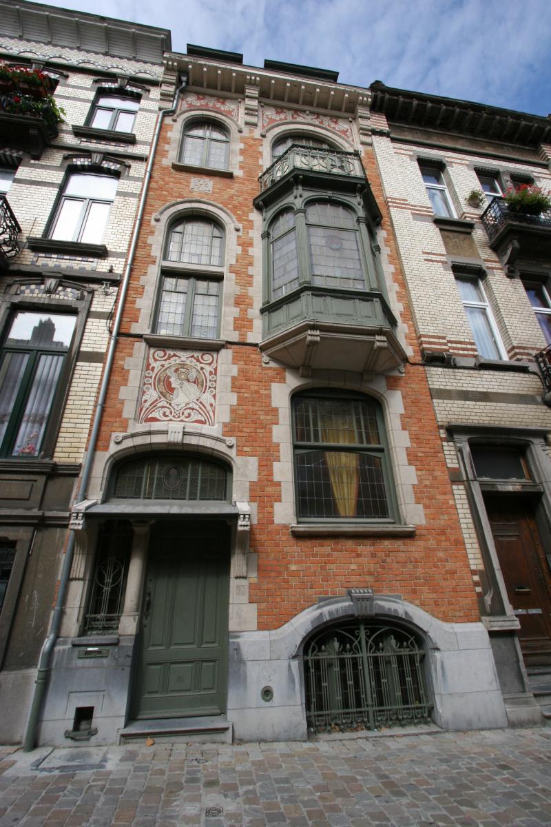 façade rue Ernest - art nouveau