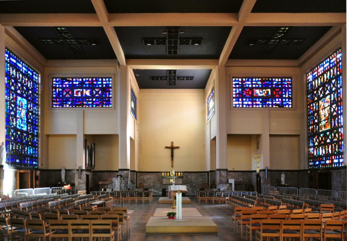 intérieur - église Sainte-Suzanne