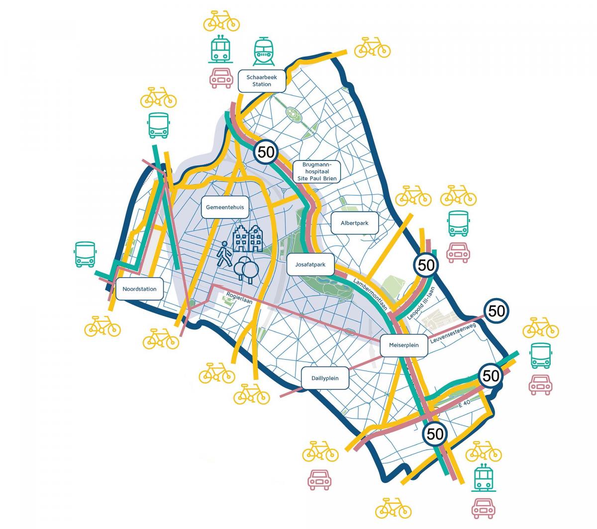 Verkeersluwe wijken