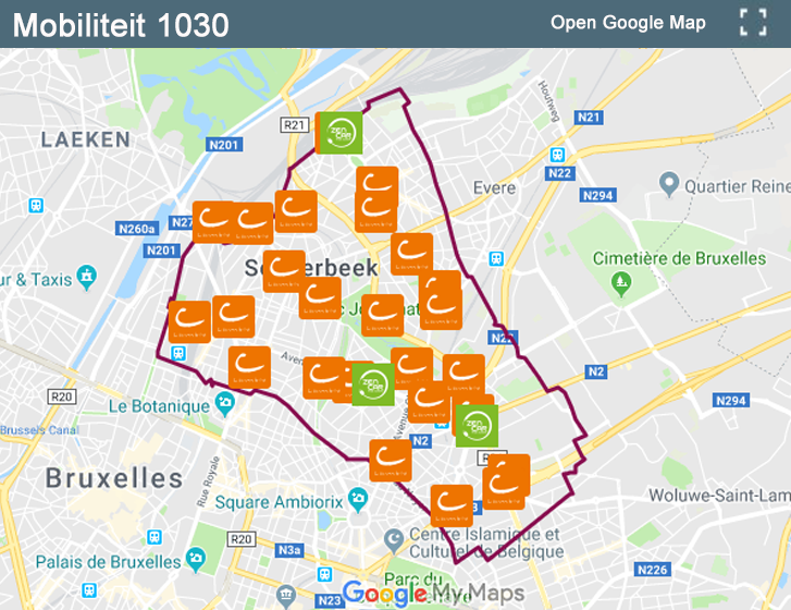 Schaarbeek - autodelen