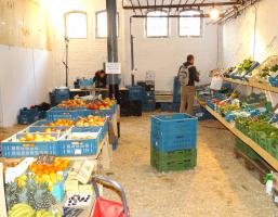 marché bio des écuries van de tram