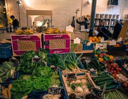 marché bio des écuries van de tram