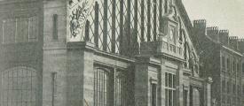 Façade du nouveau marché