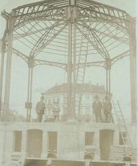 construction du kiosque