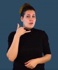 Langue des signes sur le site web 1030.be