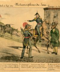 Métamorphoses du jour - Schaerbeek le 25 septembre 1830