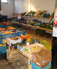 marché bio des écuries van de tram